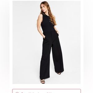 NWT Bar III women Wide-Leg Pants